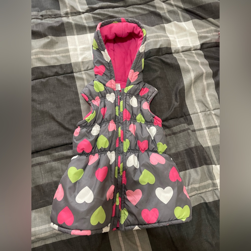 Gymboree Pink and Green Jacket